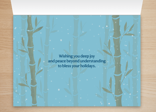 "Deep Joy" | Christmas Card