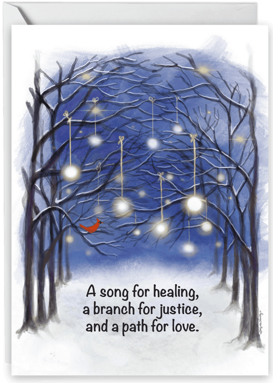 "A Path for Love" | Christmas Card