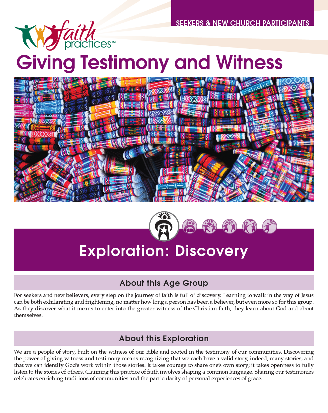 Faith Practices | Giving Testimony and Witness (Downloadable PDFs)