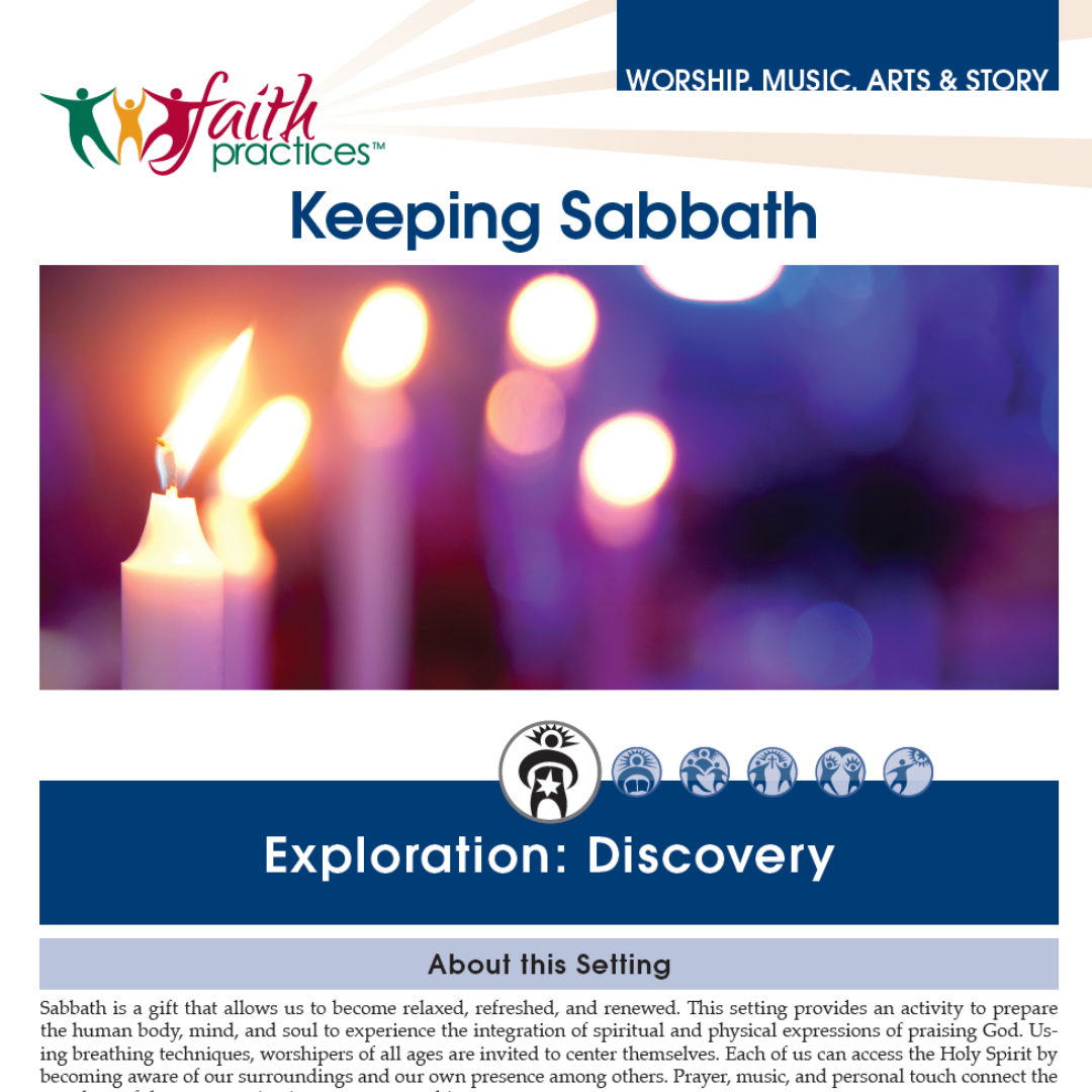 Faith Practices | Keeping Sabbath (Downloadable PDFs)