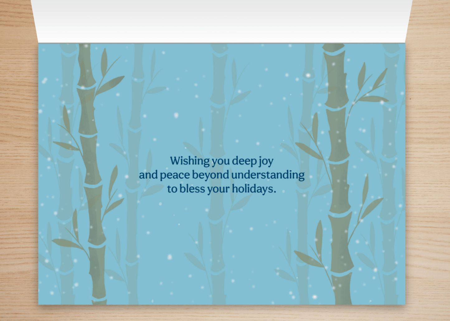 "Deep Joy" | Christmas Card